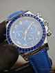 PPM Rolex Cosmo Daytona Blue Square Diamond-set Watch 4801 or 4130 Movement (2)_th.jpg